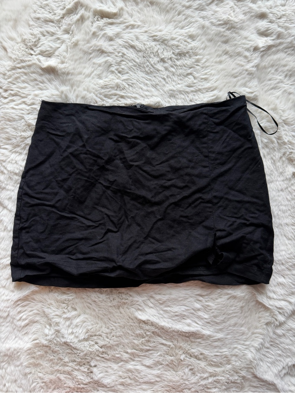 Women's Black Skort with Built-In Shorts